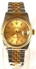 Rolex Gents Bi-Metal Date Just Rolex