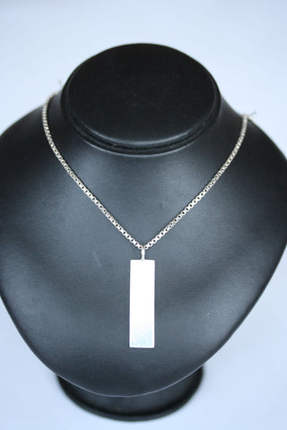 Silver Box Chain & Ingot